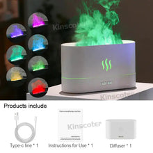 Load image into Gallery viewer, Flame Mist Aroma Diffuser
