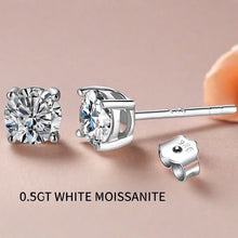 Load image into Gallery viewer, Moissanite Stud Earrings
