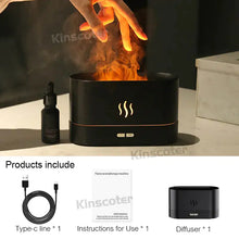 Load image into Gallery viewer, Flame Mist Aroma Diffuser
