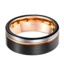 Load image into Gallery viewer, Three-color Tungsten Ring
