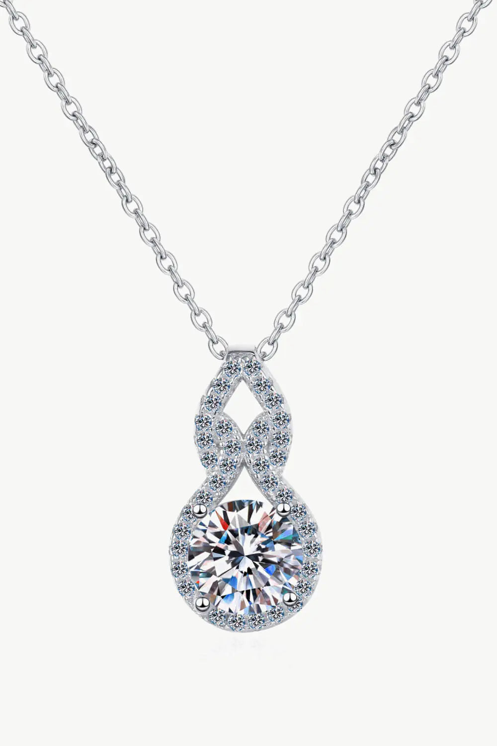 Moissanite Pendant Necklace