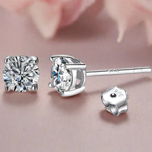 Load image into Gallery viewer, Moissanite Stud Earrings
