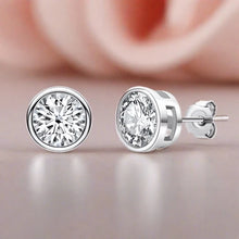 Load image into Gallery viewer, Moissanite Stud Earrings 
