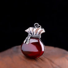 Load image into Gallery viewer, Money bag  925 Silver Pendant
