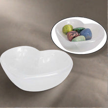 Load image into Gallery viewer, Selenite Heart Bowl
