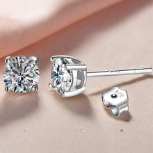 Load image into Gallery viewer, Moissanite Stud Earrings
