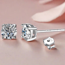 Load image into Gallery viewer, Moissanite Stud Earrings
