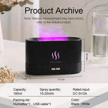 Load image into Gallery viewer, Flame Mist Aroma Diffuser
