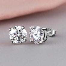 Load image into Gallery viewer, Moissanite Stud Earrings
