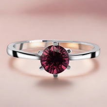 Load image into Gallery viewer, Rhodolite Garnet Ring
