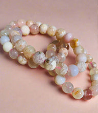 Load image into Gallery viewer, flower agate bracelet
