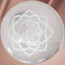 Load image into Gallery viewer, lotus etched sphere 
