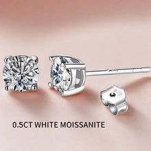 Load image into Gallery viewer, Moissanite Stud Earrings
